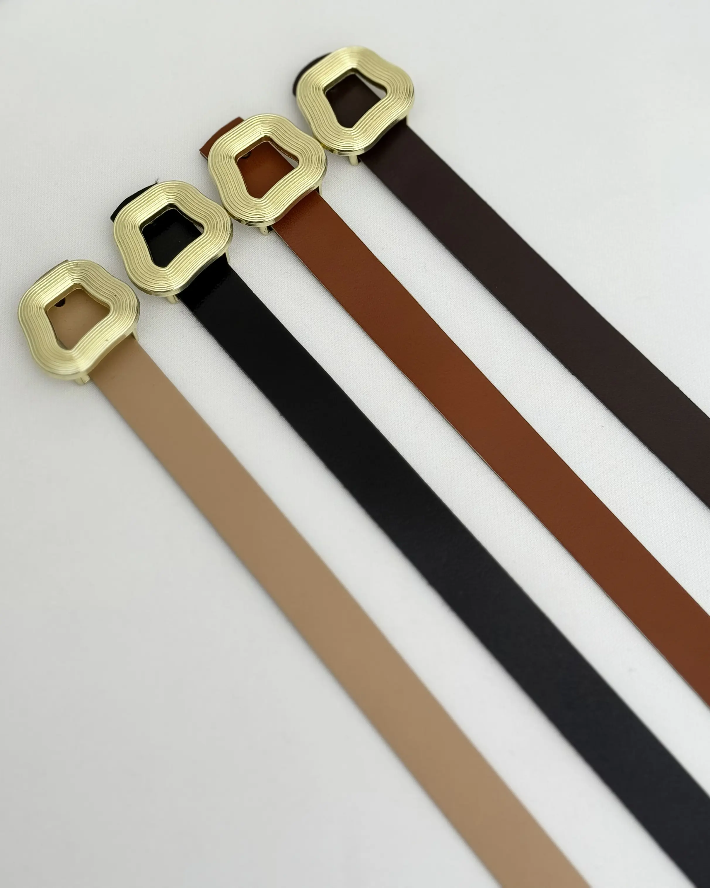 کمربند دخترانه سگک طلایی